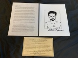 STEVE REEVES Autograph  Marshall Kaplan Print COA