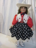 Cowgirl Doll With Stand