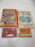Vintage Car Manuals, Atlas, and Route 66 Puzzle