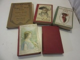 Lot of 5 Misc. Books From 1900s & 1910s