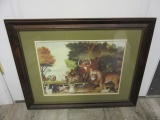 Framed Edward Hicks 