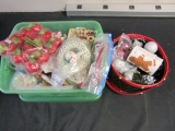 Lot of Various Christmas Supplies