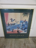 Framed Monte Dolack 