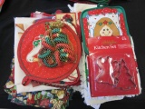 Lot of Christmas Kitchen Decor