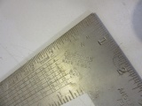 Lot of 2 Trowels & a Craftsman Square Ruler