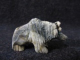 Carved Stone Bear Zuni Tribe Fetish