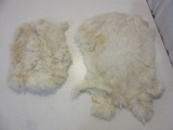 Lot of 2 White Furs