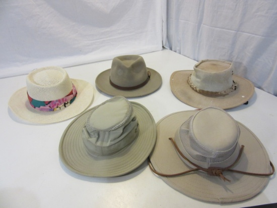 Lot of 5 Men's Hats