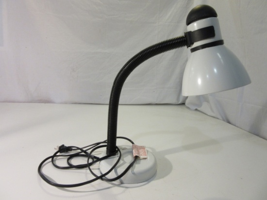 Black & White Adjustable Desk Lamp