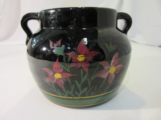 Ceramic Floral Decorative Pot