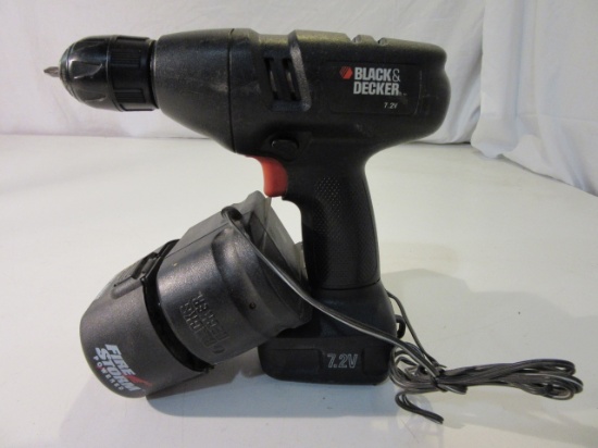 Black & Decker Drill and Battery Charger