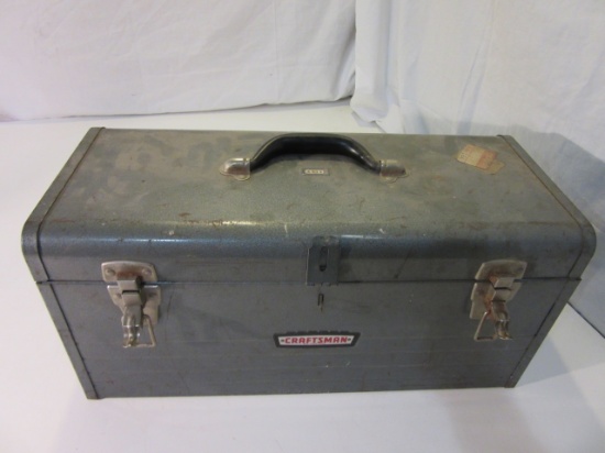 Vintage Craftsman 6512 Metal Toolbox
