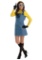 Despicable FEMALE MINION Costume Size Small NEW