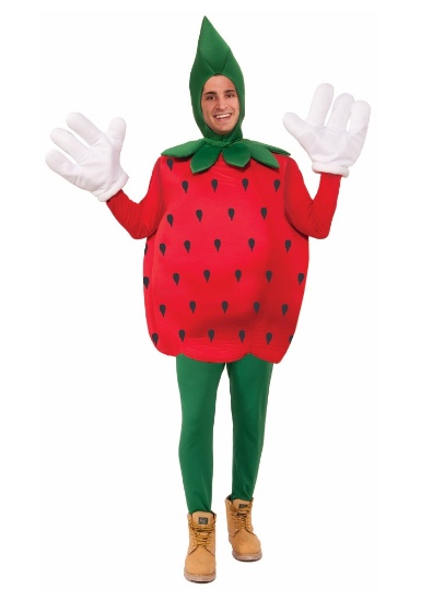 STRAWBERRY Unisex Adult Costume NEW