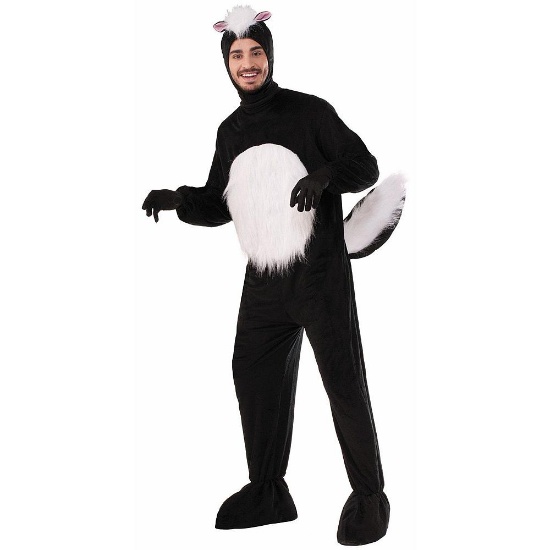 PLUSH SKUNK Unisex Adult Costume NEW