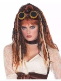 STEAMPUNK HAVOC DREADS Adult Wig Costume NEW