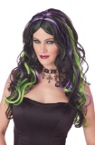 Multicolor WITCH Costume Wig NEW