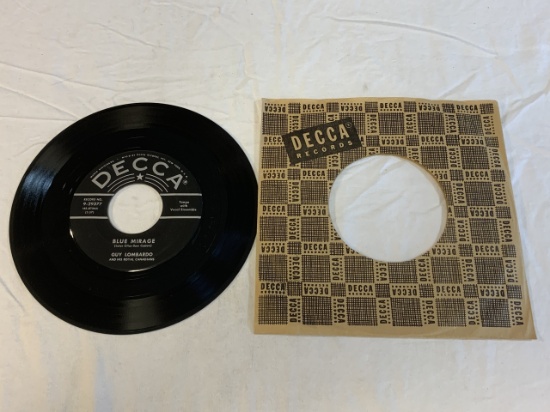 GUY LOMBARDO Greensleeves 45 RPM 1954