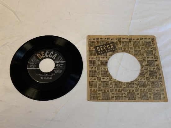 JERRY GRAY Gospel Train 45 RPM Record