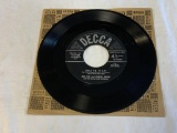 BURL IVES True Love Goes On 45 RPM 1950's