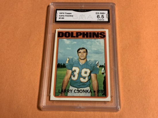 LARRY CSONKA 1972 Topps Graded 6.5 EX-NM+