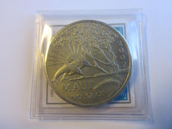 2007 Maui Trade Dollar w/ COA