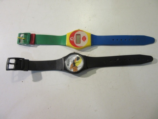 Dairy Queen And Cheetos Mascot Watches