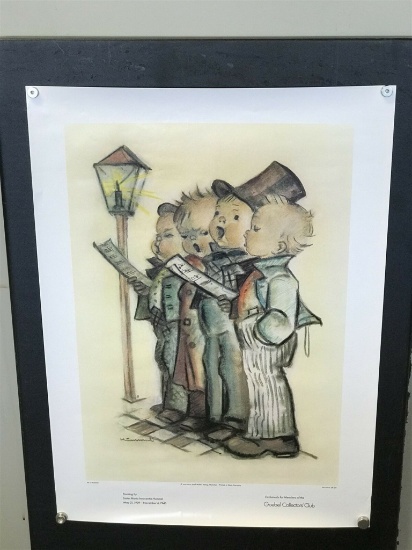 Hummel 4 Boys Singing a Carol Print