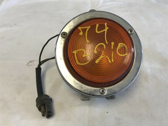 Vintage 1974 B210 Orange Light with mount