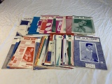 Lot of 66 Vintage Sheet Music 1930's-1950's