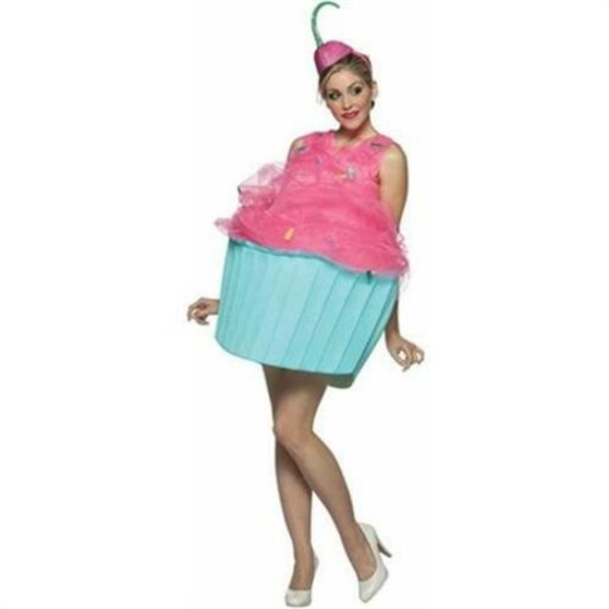 Sweet Eats CUPCAKE Adult Costume NEW