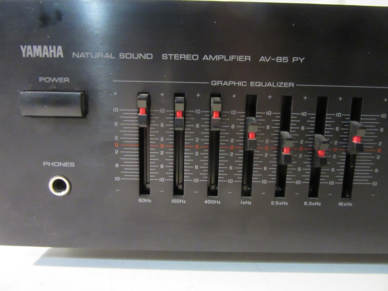 Yamaha AV-85 PY Natural Sound Stereo Amplifier | Proxibid