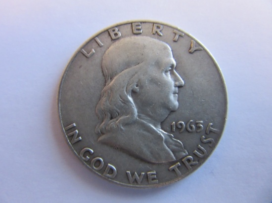 1963-D .90 Silver Franklin Half Dollar