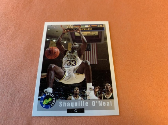 SHAQUILLE O'NEAL 1992 Classic Draft Picks ROOKIE