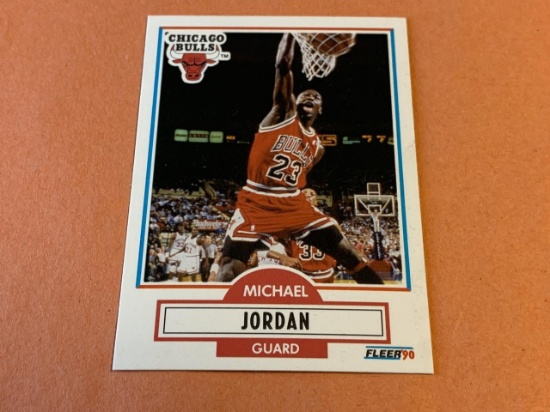 MICHAEL JORDAN 1980-91 Fleer Basketball Card