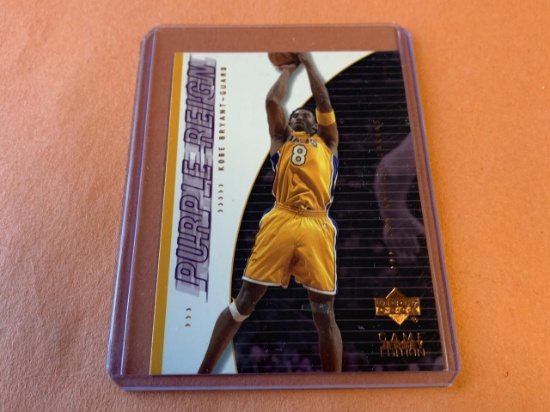 KOBE BRYANT 2000-01 Upper Deck Purple Reign Card