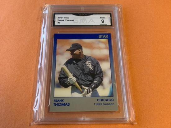 FRANK THOMAS 1991 Star Graded 9 MINT