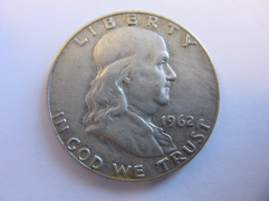 1962-D .90 Silver Franklin Half Dollar