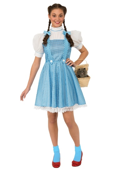 DOROTHY Wizard Of Oz Costume Young Adult NEW