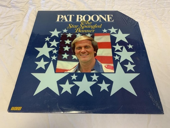 PAT BOONE Star Spangled Banner Album Record SEALED