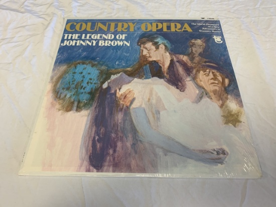 COUNTRY OPERA Legend Of Johnny Brown LP Album SEAL