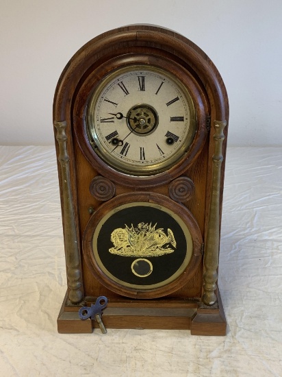 Vintage Ingraham Shelf Mantle Clock