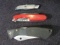 Lot of 3 Pocket Knives