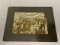 Antique Photo 1800's of Men in Front of US Flag