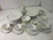 37 Piece Easterling Spencerian Rose Dishes