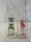 Lot of 2 Milk Bottles