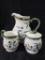 Oneida Oliveto Pitcher & Creamer Set