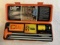Vintage Hoppe's 9 Gun Cleaning Kit In Orange Case
