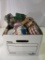 Box Full of Ribbon, Bows and Gift Tags