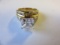 .925 Silver 7.2g Size 7 Gold-Tone Ring